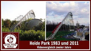 Heide Park Vergleich zwischen 1983 und 2011 [upl. by Oznarol]