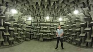 360 video of Anechoic Chamber Salford University [upl. by Gomar228]