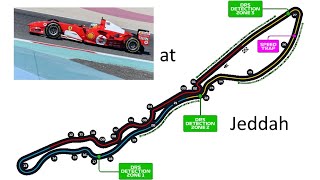 What if the Ferrari F2004 with SLICKS went to Jeddah  Assetto Corsa [upl. by Phila]