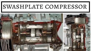 SWASH PLATE COMPRESSOR [upl. by Ettedranreb]