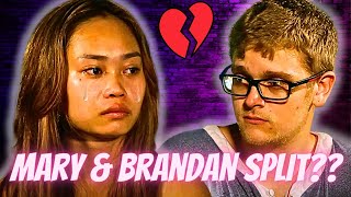 90 Day Fiancé Mary amp Brandan SPLIT Instagram Posts Hint At Shocking Break Up After Wedding [upl. by Garvy]