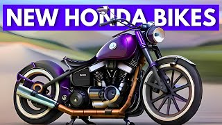 7 New Honda Motorcycles For 2023 [upl. by Nivlak]