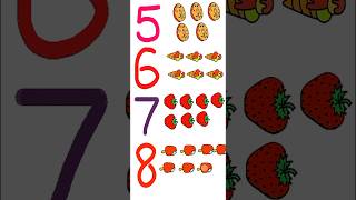 1234567 89 amp 10 spedup shorts BabyBigMouth toddler learning counting funny kidssong [upl. by Razid]