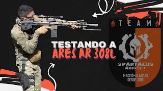 Testando a Nova Ares AR 308L [upl. by Adriell]