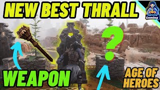 Conan exiles Age of Heroes New best thrall weapon [upl. by Reviere]