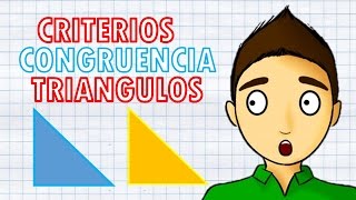 CRITERIOS CONGRUENCIA DE TRIANGULOS [upl. by Evetta]