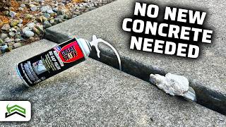 How To Fix A Sunken Sidewalk With Spray Foam [upl. by Enileme]