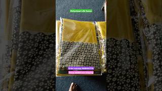 Maheshwari Silk sarees new Colour Yellow ।। Free shipping ।। Silk Sarees collection [upl. by Augusta]