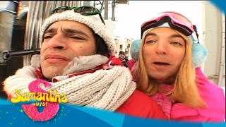 Samantha Oups  Samantha au ski partie 1 [upl. by Nalyak]