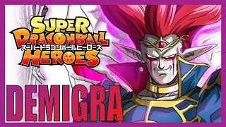 Everything You Need to KNow AbouT DEMON GOD DEMIGRA  Super Dragon Ball Heroes [upl. by Eloci]