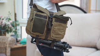 A Look At The Wotancraft Pilot Lightweight Modular Camera Sling Bag [upl. by Araec]