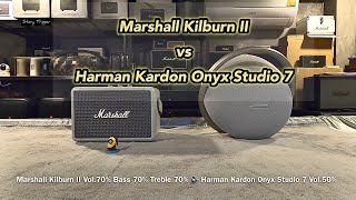 Marshall Kilburn 2 vs Harman Kardon Onyx Studio 7 [upl. by Cummins385]