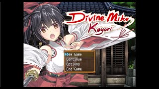 Divine Miko Koyori First Look Gameplay PC divinemikokoyori [upl. by Nacul]