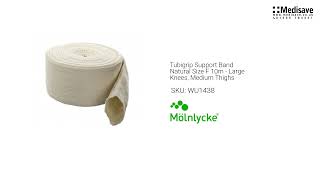 Tubigrip Support Band Natural Size F 10m Large Knees Medium Thighs WU1438 1920x1080 [upl. by Ronyar]