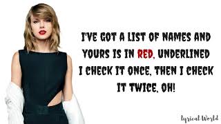 LOOK WHAT YOU MADE ME DO  Taylor Swift Kirsten Collins KHS Cover Lyrics [upl. by Drape]