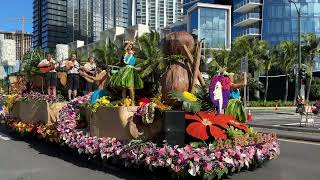 ALOHA FESTIVAL FLORAL PARADE 20247 [upl. by Giesser511]