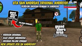 UPDATE GTA SA ORIGINAL SANGAT RINGAN UNTUK ANDROID  GTA SAN ANDREAS [upl. by Magnuson]