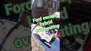 fix overheating Ford escape hybrid battery [upl. by Chaing]