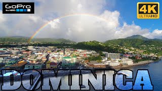 DOMINICA  ROSEAU  CHAMPAGNE REEF  BUBBLE BEACH  TRAVEL GUIDE  4K  2023 [upl. by Amorete925]