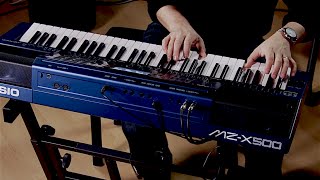 Casio MZX500 Arranger Keyboard Performance [upl. by Corvin]