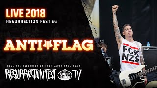 AntiFlag  Live at Resurrection Fest EG 2018 Full Show [upl. by Eads274]