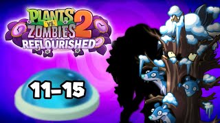 Plants vs Zombies 2 Reflourished Hypothermic Hollows Days 1115 [upl. by Theron]