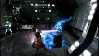 Star Wars The Force Unleashed Demo Gameplay [upl. by Bibby]