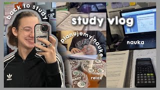 study vlog🐻  planujemy nauke🩶chemia matematyka herbatka [upl. by Anilehcim]