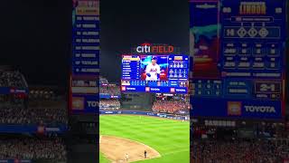 Francisco Lindor grand slam at Citi Field 41 Mets over the Phillies in the 7th inning [upl. by Enninaej]