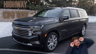 2021 3Liter Diesel Suburban Highway MPG Test Blows Away Our Expectations [upl. by Soisinoid297]