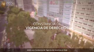 Solicitud de Constancia de Vigencia de Derechos [upl. by Salena81]