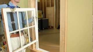 How To Install TiltWash DoubleHung Insert Replacement Window  Andersen Windows [upl. by Guenzi]