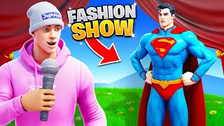 I joined a Fortnite Fashion Show as SUPERMAN [upl. by Georgi550]