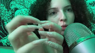 ASMR  1HR OF MOUTH SOUNDS  NAIL TAPPING  NO TALKING [upl. by Oetomit341]