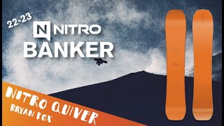 ナイトロスノーボード 2223 NITRO BANKER 【バンカー】（日本語字幕入） [upl. by Yasui]