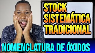 Nomenclaturas Stock Sistemática y Tradicional de los Óxidos [upl. by Joya]