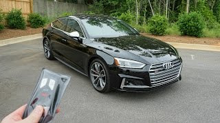 2018 Audi S5 Sportback Start Up Exhaust Test Drive and Review [upl. by Sire792]