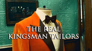 The Real Kingsman Tailors 🤵 Huntsman Savile Row  Kirby Allison [upl. by Ardnoet]