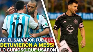 Masche QUIERE PERSUADIR a Leo para J OLIMPICOS  El CURIOSO CASO que USARON para DETENER a Messi [upl. by Prisca999]