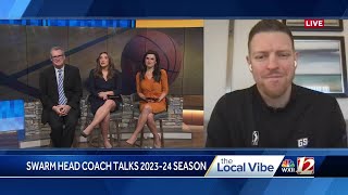 Greensboro Swarm coach talks upcoming home games for the holidays [upl. by Veronika649]