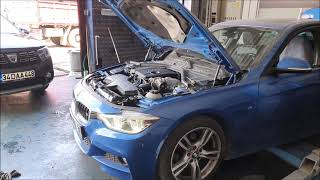 BMW F30 Radyatör Sıvısı Soğutma Sıvısı amp Antifriz amp Antifreeze Değişimi [upl. by Ilzel]