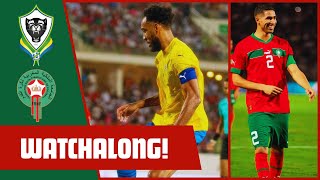 GABON VS MOROCCO AFRICAN CUP OF NATIONS QUALIFIERS WATCHALONG tendeitem [upl. by Igal]