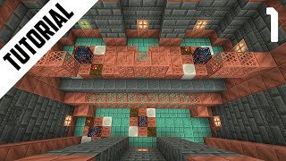 Minecraft How to Build Trial Chambers Part 1 Step By Step [upl. by Oicnoel]