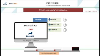 CEFETMG PROVA DE MATEMÁTICA 2024 QUESTÃO 18 [upl. by Elata]