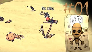 Sukces murowany  Zagrajmy w Dont Starve Shipwrecked WX78 01 [upl. by Cello]