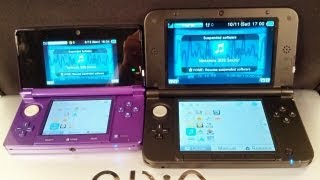 3DS XL vs 3DS Size amp Screen Comparison HD 1080p [upl. by Lantz]