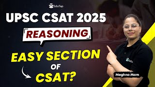 UPSC CSAT 2025 Reasoning Preparation  Important Points In Reasoning for CSAT  EduTap Free Classes [upl. by Ellehcyt]