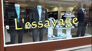 Essayage en boutique [upl. by Anirdnaxela]