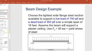 PLTW CEA  Activity 326 Beam Design  Calculating Beam Design Limits and Deflection in Excel [upl. by Bunder]