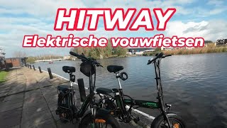 Hitway elektrische vouwfietsen voordelig geprijsd [upl. by Obola]